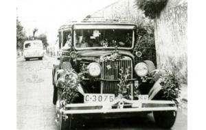 1951 - San Cristbal - Los Taxis en San Cristbal